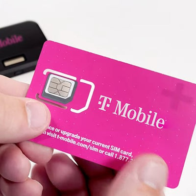 T-Mobile USA + Canada/Mexico Travel SIM Card: 7-120 Day Unlimited Data with Various Plans